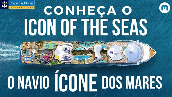 ICON OF THE SEAS - O futuro MAIOR NAVIO DO MUNDO